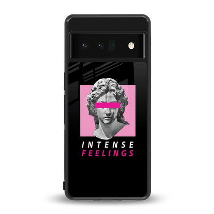 Intense Feelings back phone cover | glass case for google pixel 6 pro