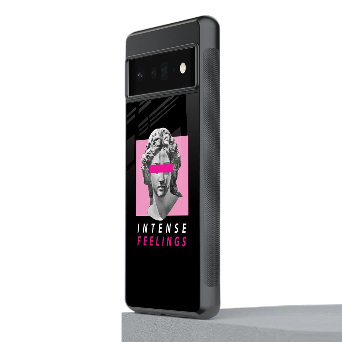 Intense Feelings stylish phone case for google pixel 6 pro | glossy glass and slim fit