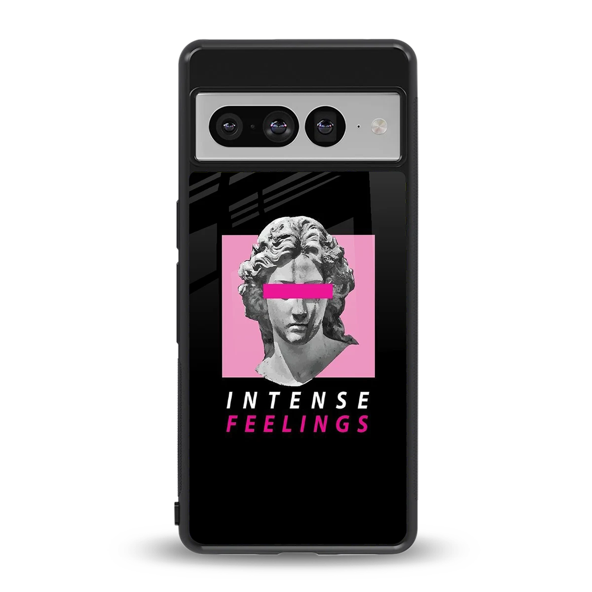 Intense Feelings back phone cover | glass case for google pixel 7 pro