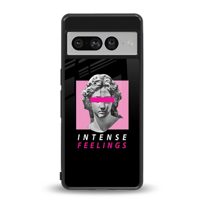 Intense Feelings back phone cover | glass case for google pixel 7 pro