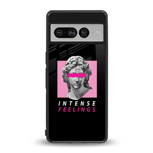 Intense Feelings back phone cover | glass case for google pixel 7 pro