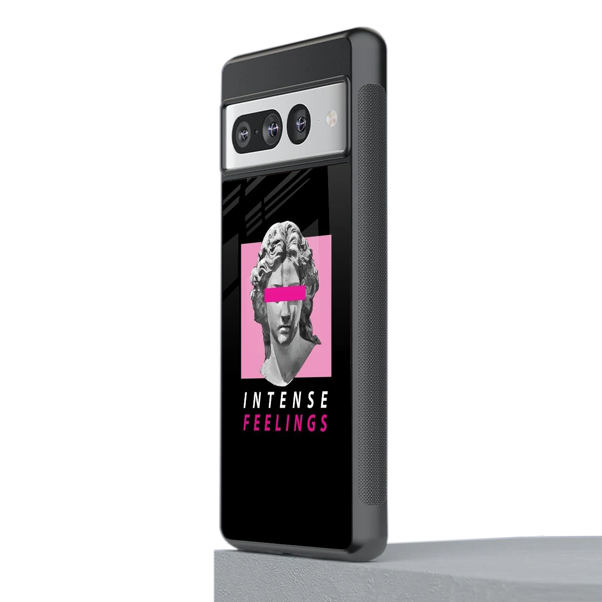Intense Feelings stylish phone case for google pixel 7 pro | glossy glass and slim fit
