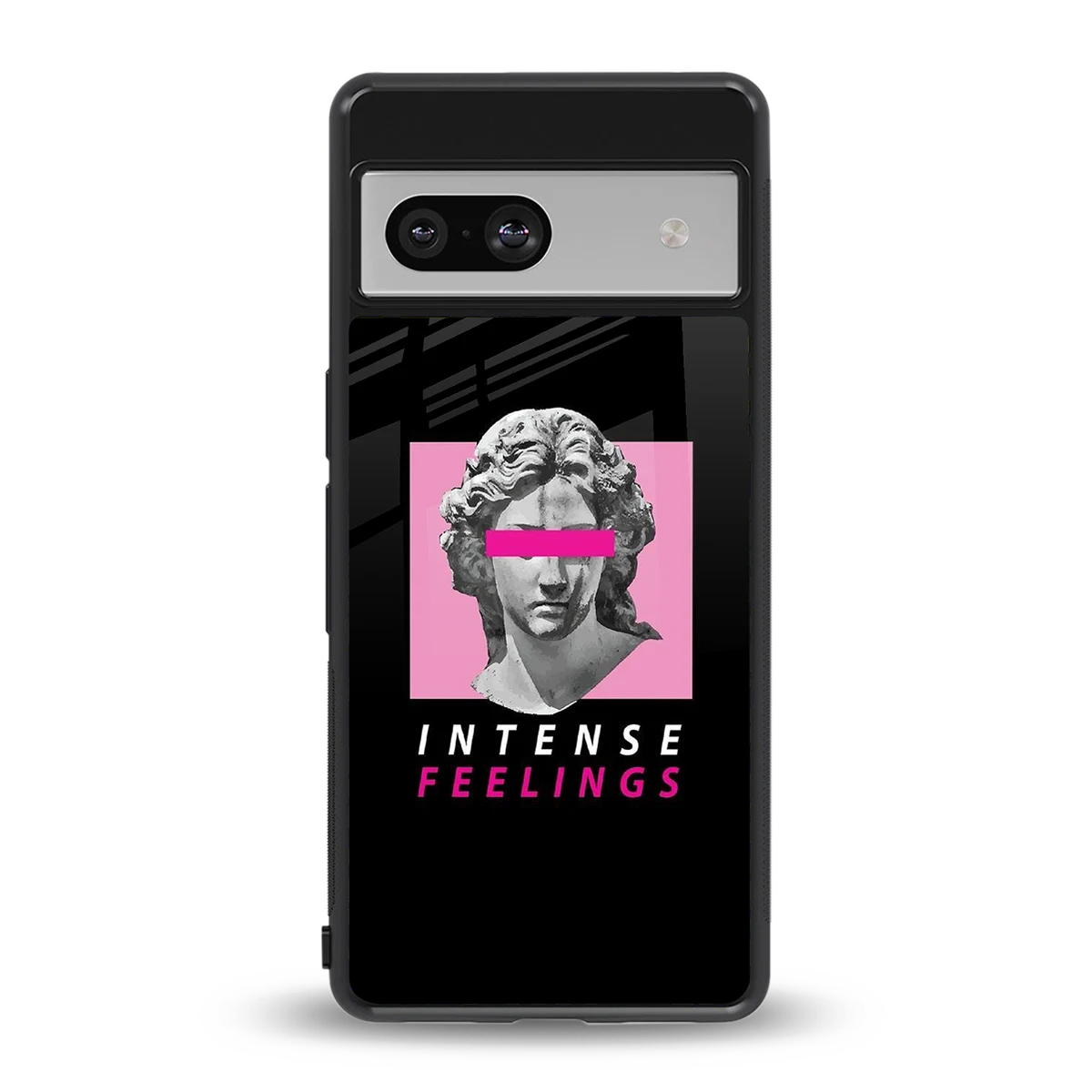 Intense Feelings back phone cover | glass case for google pixel 7