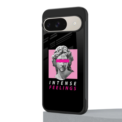Intense Feelings google pixel 9 mobile cover | shockproof glass phone case