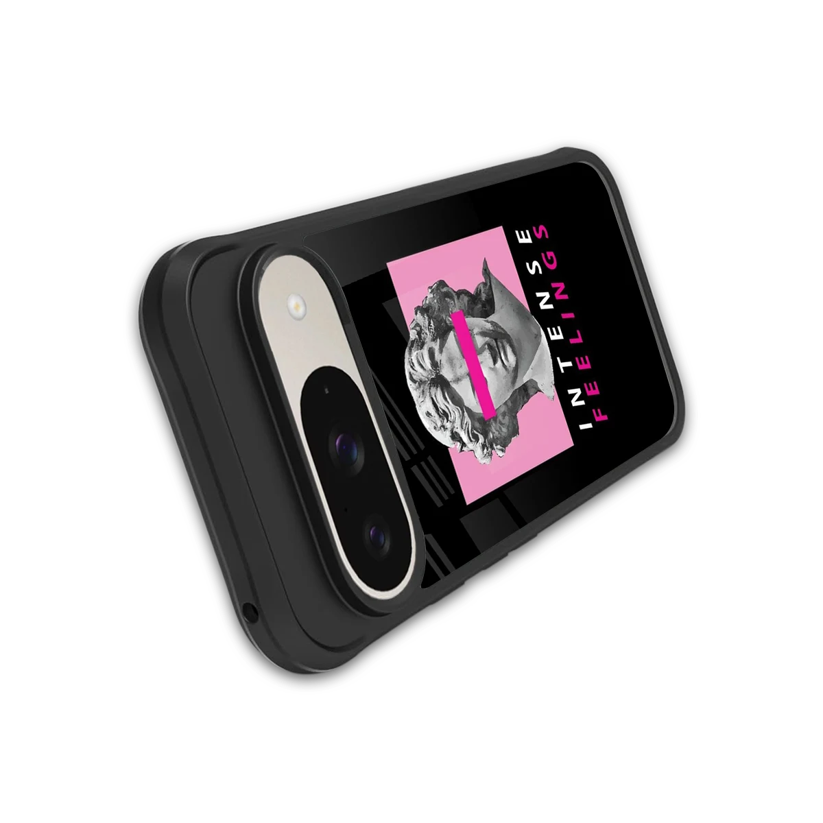 Intense Feelings stylish phone case for google pixel 9 | glossy glass and slim fit