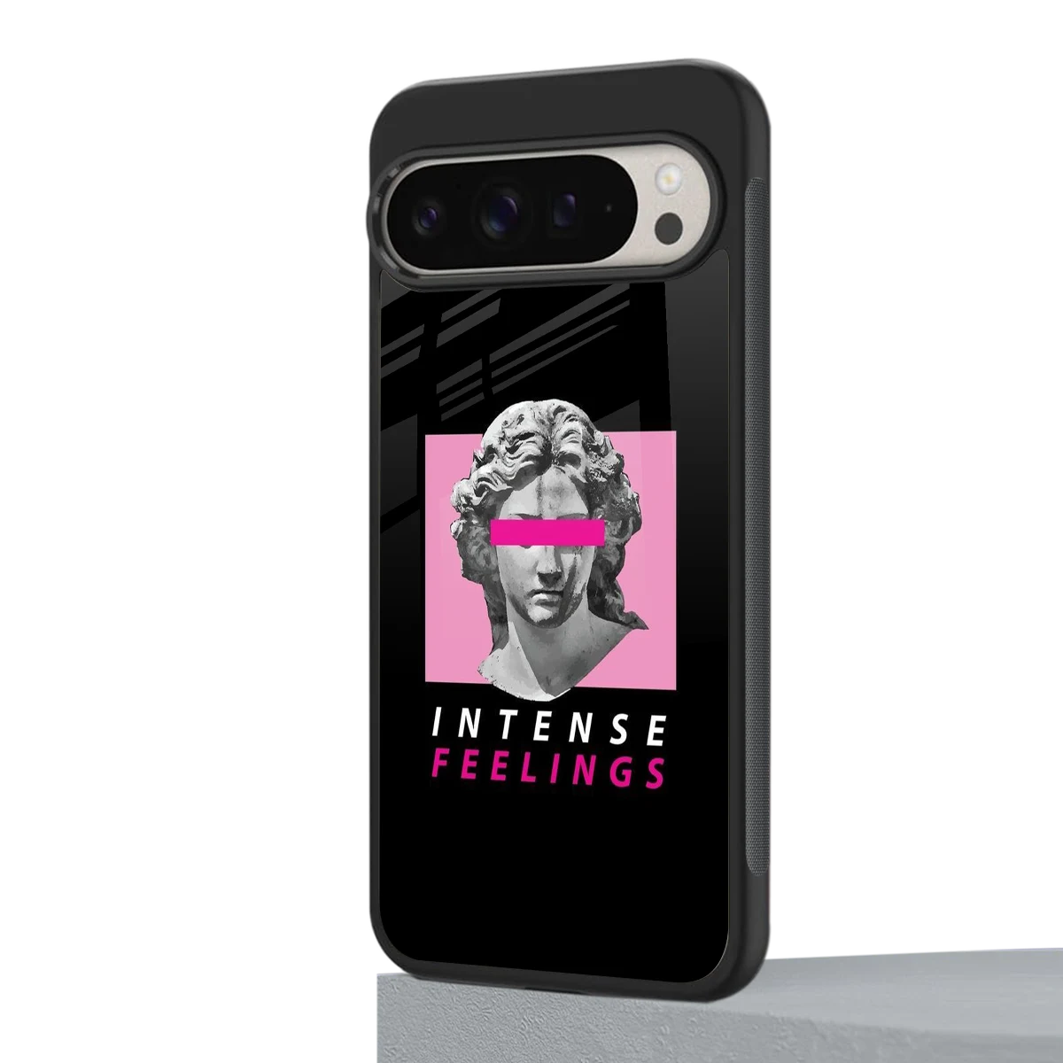 Intense Feelings google pixel 9 pro mobile cover | shockproof glass phone case