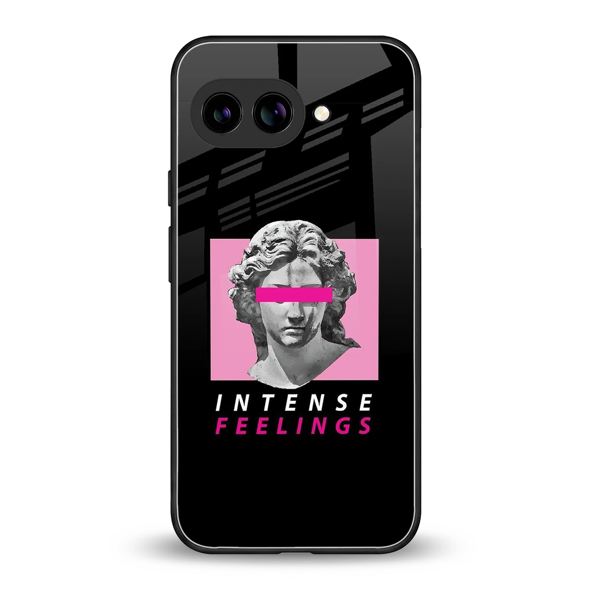 Intense Feelings back phone cover | glass case for google pixel 10a