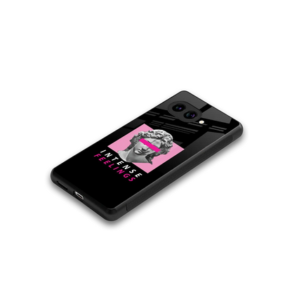 Intense Feelings stylish phone case for google pixel 10a | glossy glass and slim fit