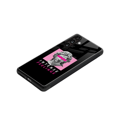 Intense Feelings stylish phone case for samsung galaxy a37 5g | glossy glass and slim fit