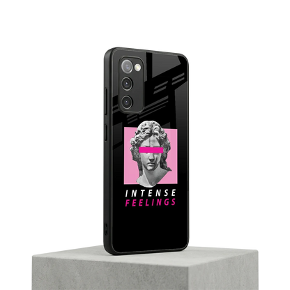 Intense Feelings samsung galaxy s20 fe mobile cover | shockproof glass phone case