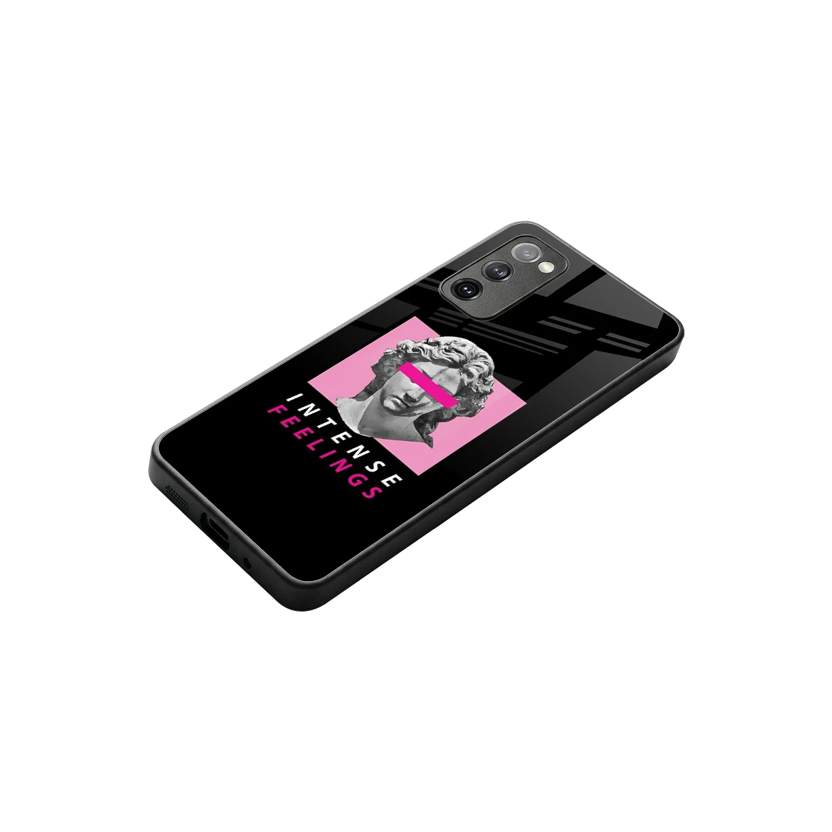 Intense Feelings stylish phone case for samsung galaxy s20 fe | glossy glass and slim fit