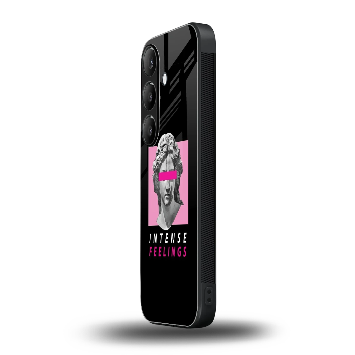 Intense Feelings samsung galaxy s23 fe mobile cover | shockproof glass phone case