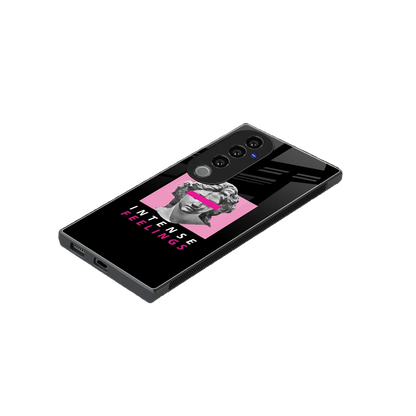 Intense Feelings stylish phone case for vivo v40 pro | glossy glass and slim fit