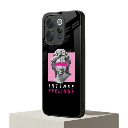 Intense Feelings vivo v70 elite mobile cover | shockproof glass phone case