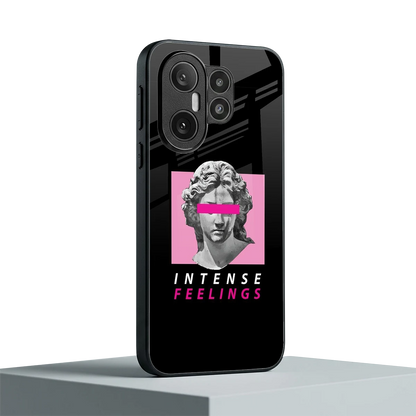 Intense Feelings vivo x200 fe mobile cover | shockproof glass phone case