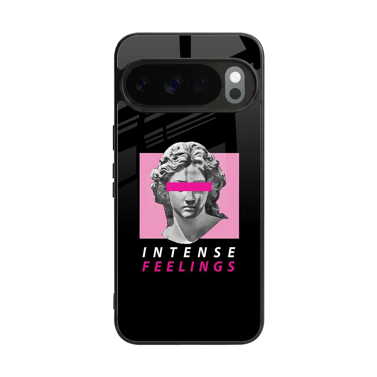 Intense Feelings back phone cover | glass case for google pixel 10 pro