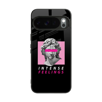 Intense Feelings back phone cover | glass case for google pixel 10 pro