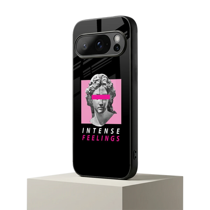 Intense Feelings google pixel 10 pro mobile cover | shockproof glass phone case