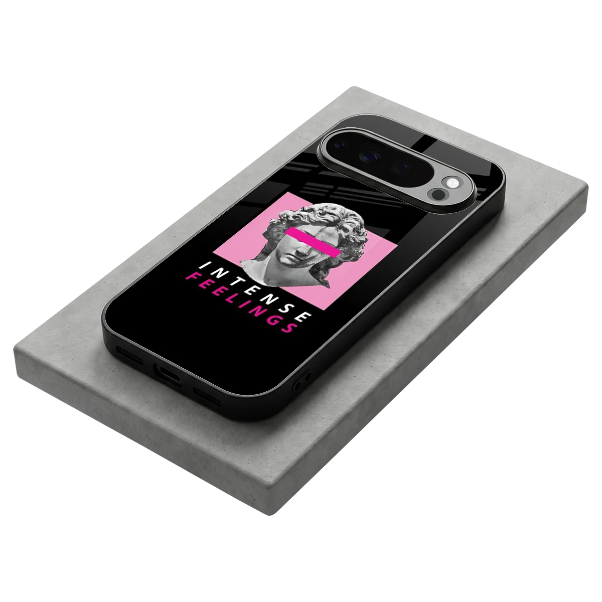 Intense Feelings stylish phone case for google pixel 10 pro | glossy glass and slim fit