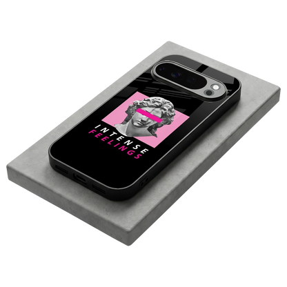 Intense Feelings stylish phone case for google pixel 10 pro | glossy glass and slim fit