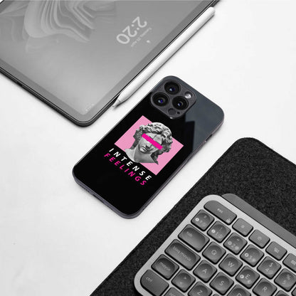 Intense Feelings Phone Case for Iphone 16 | Glass Case