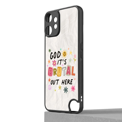 It's Brutal Out Here cmf nothing phone 2 pro mobile cover | shockproof glass phone case