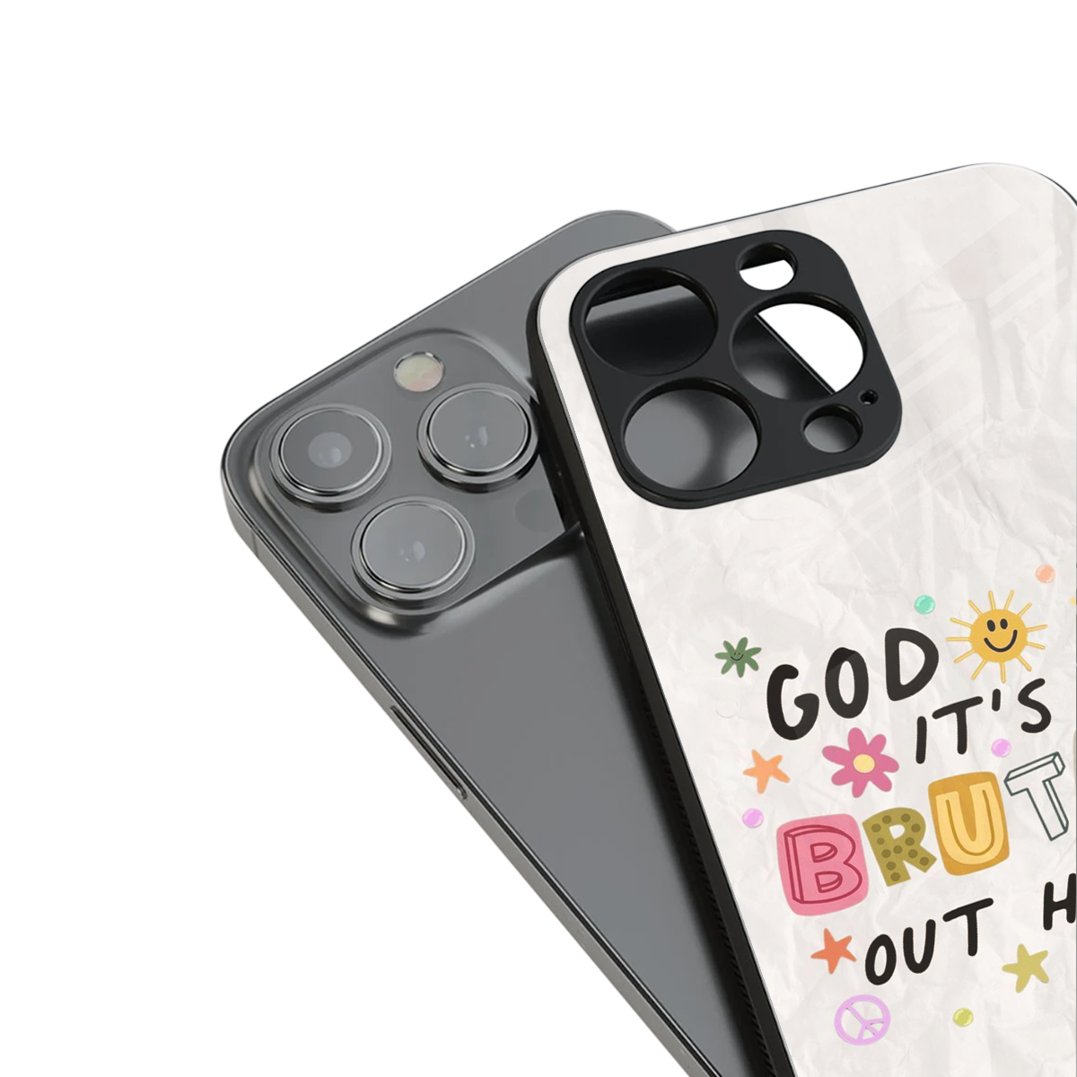 It's Brutal Out Here Phone Case for Iphone 16 | Glass Case