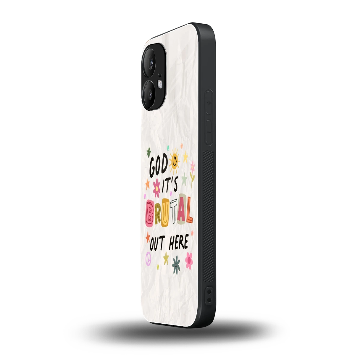It's Brutal Out Here nothing phone 2 mobile cover | shockproof glass phone case