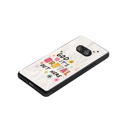 It's Brutal Out Here stylish phone case for nothing phone 2a | glossy glass and slim fit
