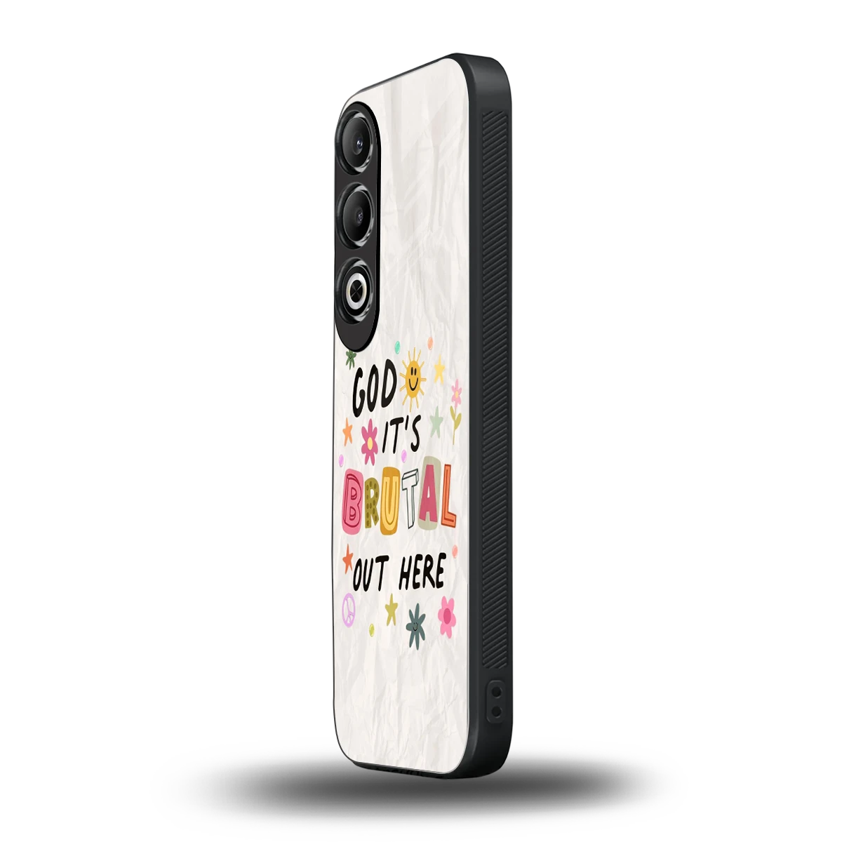 It's Brutal Out Here oneplus nord ce 4 mobile cover | shockproof glass phone case