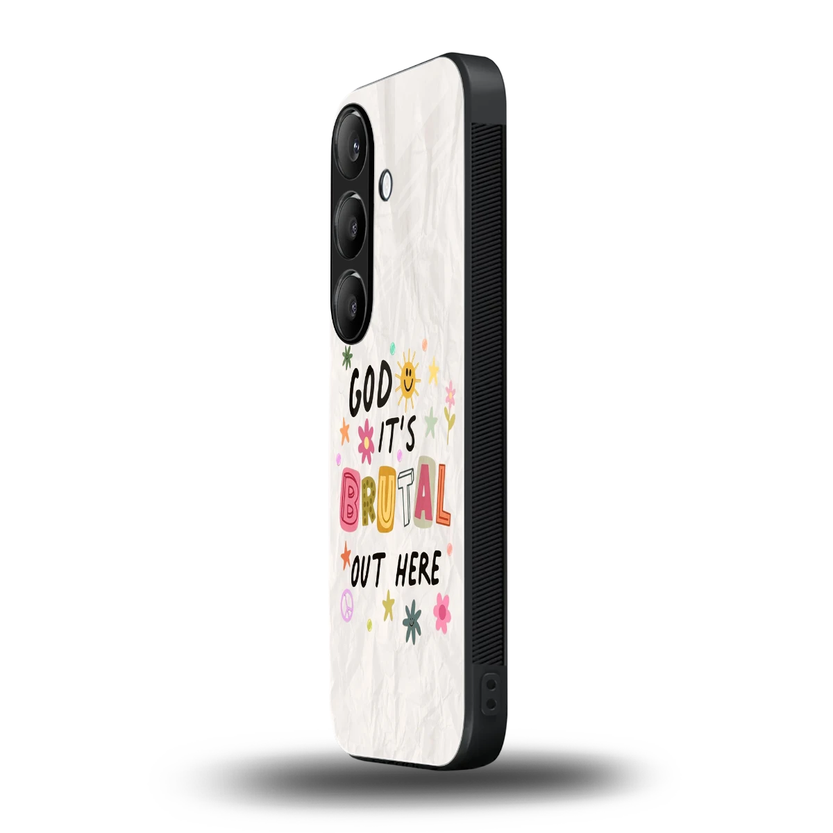 It's Brutal Out Here samsung galaxy s23 fe mobile cover | shockproof glass phone case