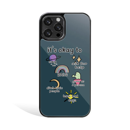 Premium Glass Back Mobile Phone Cover for iPhone, Samsung, OnePlus, Google Pixel, Redmi, Oppo, Vivo & Realme