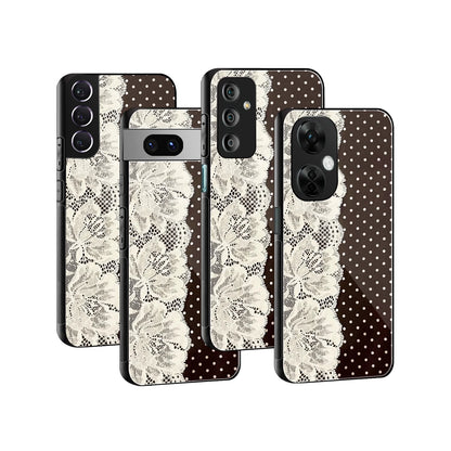 Stylish Glass Back Case for All Smartphones iPhone, Samsung, OnePlus, Pixel, Redmi, Oppo, Vivo, Motorola