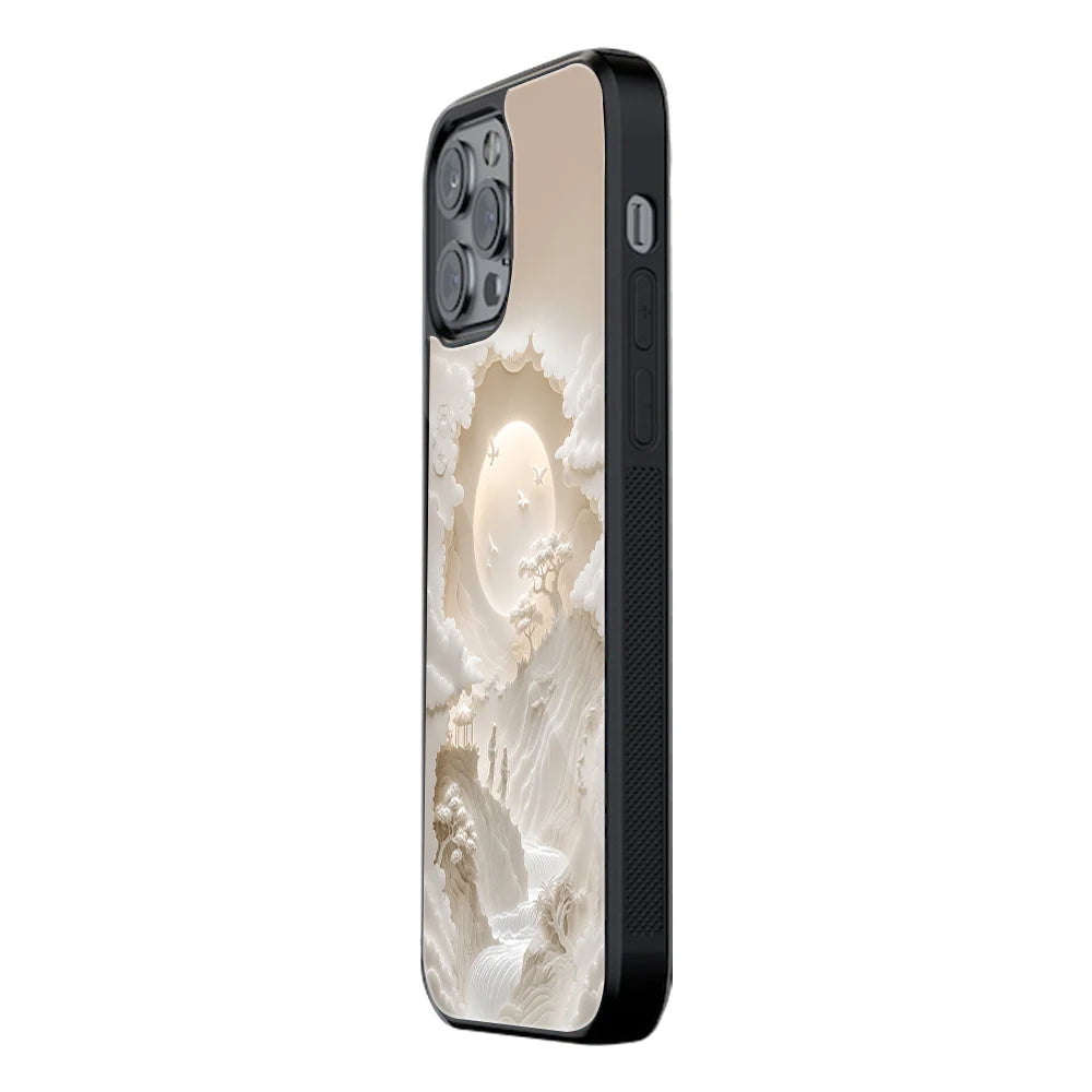 Trendy Glass Back Mobile Case for iPhone, Samsung, Redmi, OnePlus, Google Pixel, Motorola