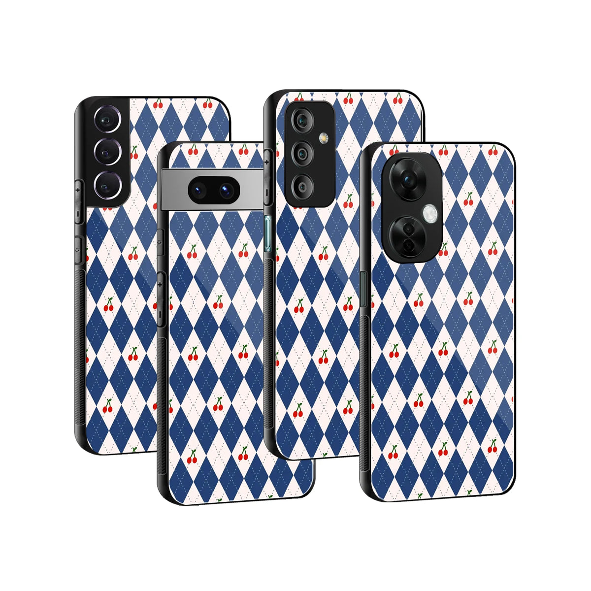 Stylish Glass Back Case for All Smartphones iPhone, Samsung, OnePlus, Pixel, Redmi, Oppo, Vivo, Motorola