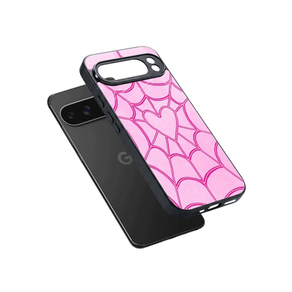 Jelly Bean sleek google pixel 10 pro xl cover with tempered glass back and TPU edges