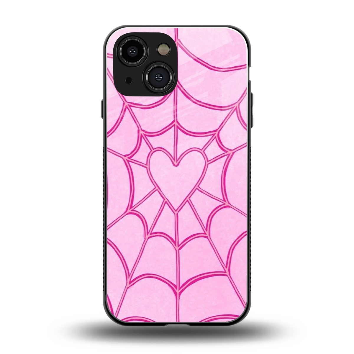 Jelly Bean back phone cover | glass case for iphone 13 mini