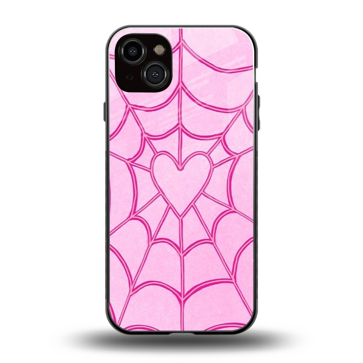 Jelly Bean back phone cover | glass case for iphone 14 plus