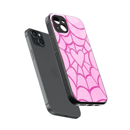 Jelly Bean sleek iphone 14 plus cover with tempered glass back and TPU edges