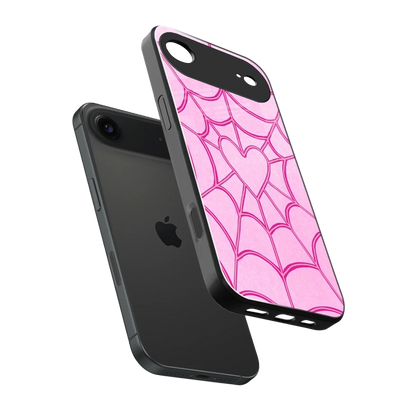 Jelly Bean sleek iphone air cover with tempered glass back and TPU edges