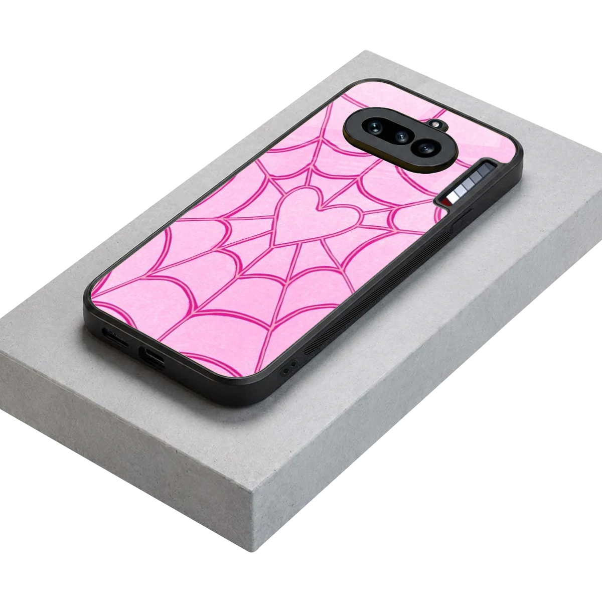 Jelly Bean stylish phone case for nothing phone 4a | glossy glass and slim fit