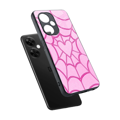 Jelly Bean sleek oneplus nord ce 3 lite cover with tempered glass back and TPU edges