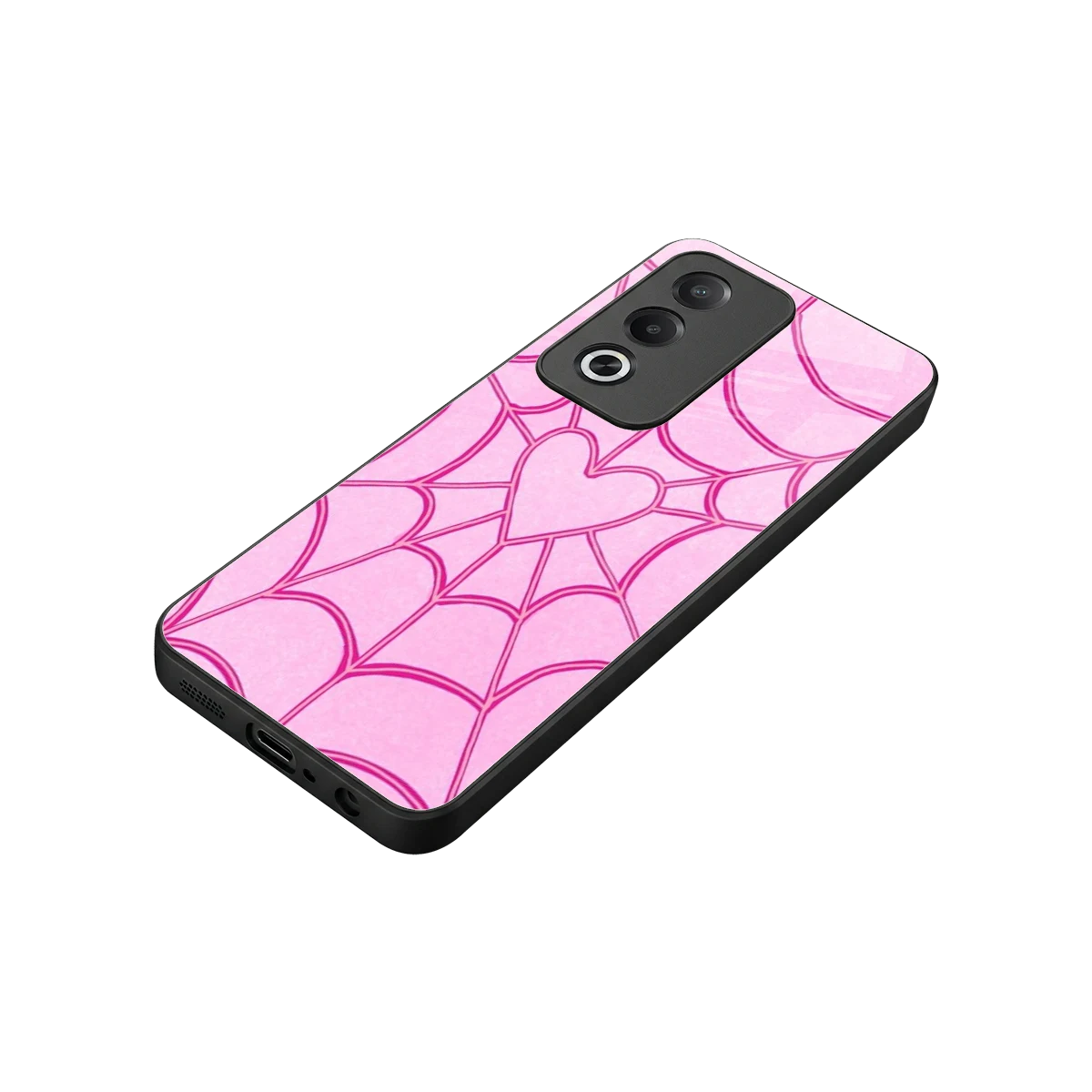 Jelly Bean stylish phone case for oppo a3 pro | glossy glass and slim fit