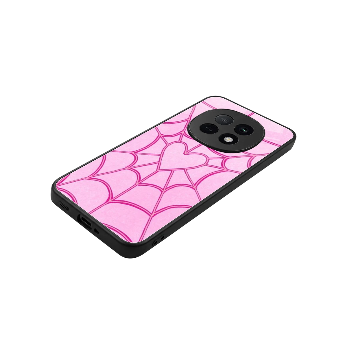 Jelly Bean stylish phone case for oppo f29 pro 5g | glossy glass and slim fit