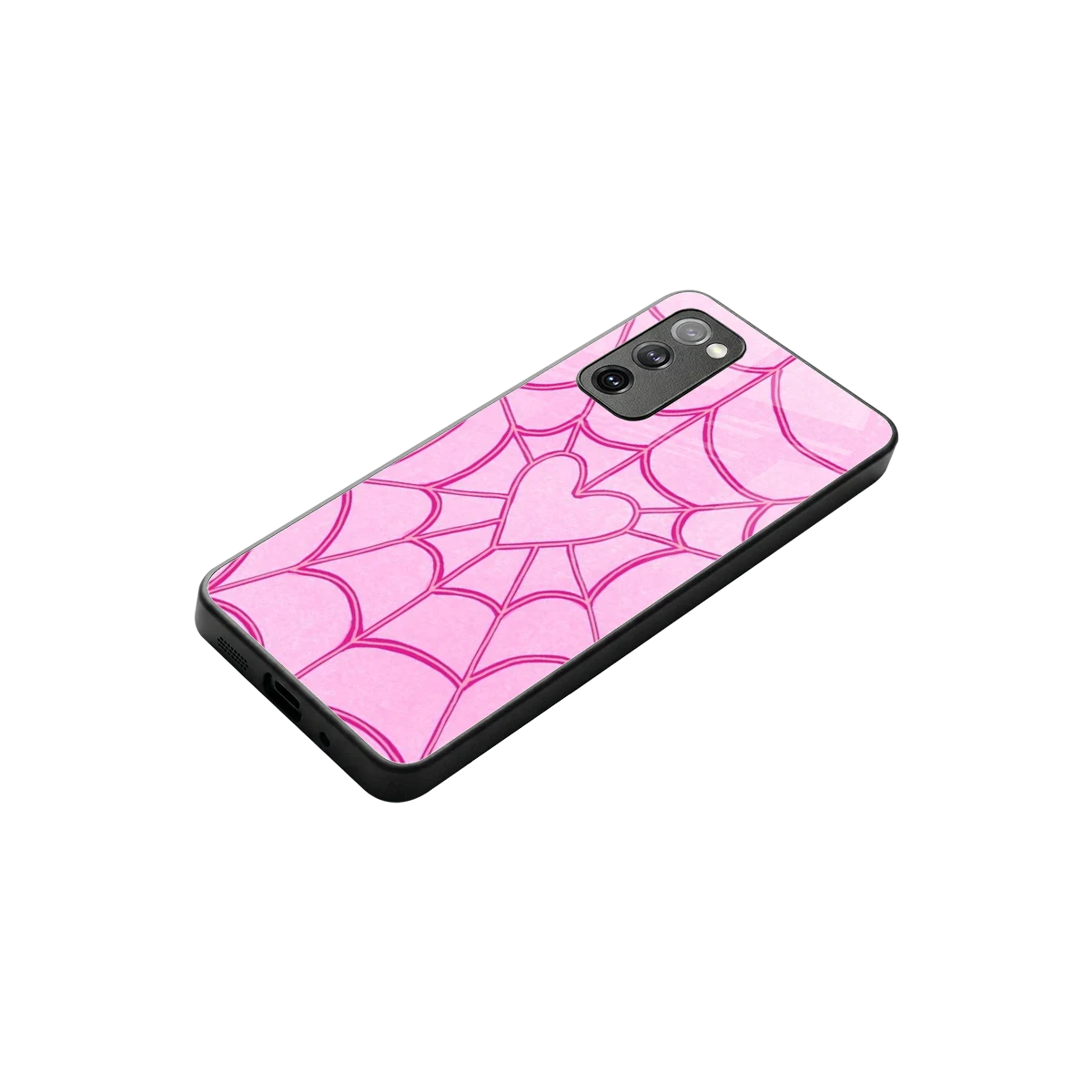 Jelly Bean stylish phone case for samsung galaxy s20 fe | glossy glass and slim fit