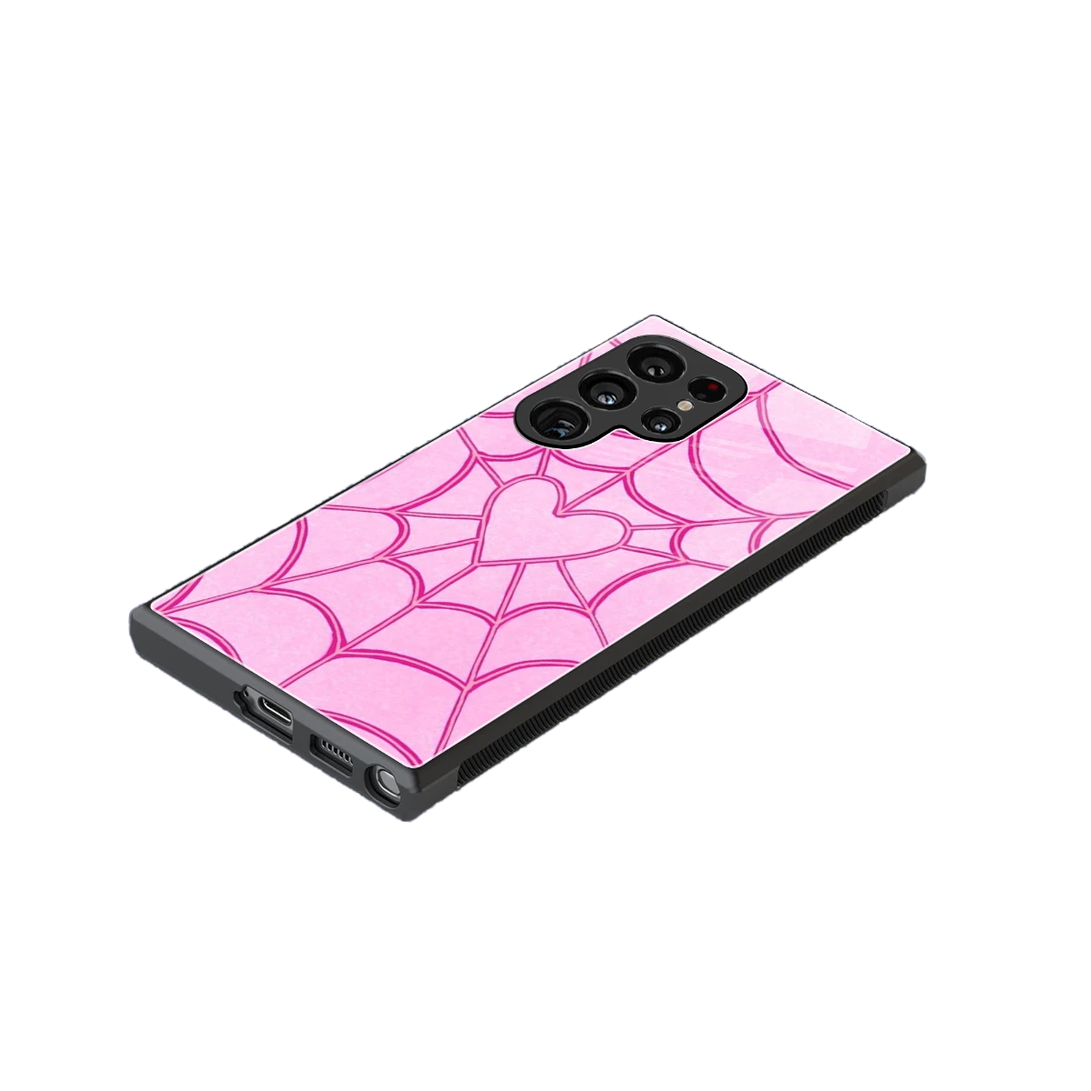 Jelly Bean stylish phone case for samsung galaxy s23 ultra | glossy glass and slim fit