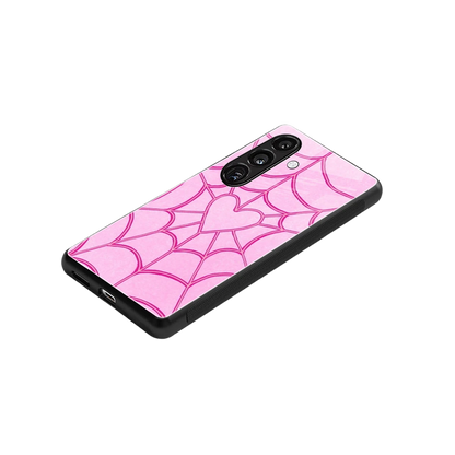 Jelly Bean stylish phone case for samsung galaxy s24 fe | glossy glass and slim fit