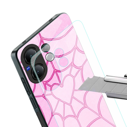 Jelly Bean stylish phone case for vivo v60 | glossy glass and slim fit