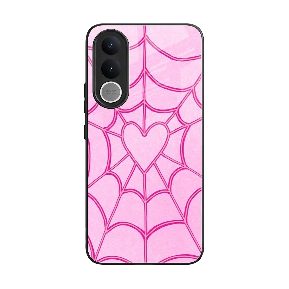 Jelly Bean back phone cover | glass case for vivo v70 fe