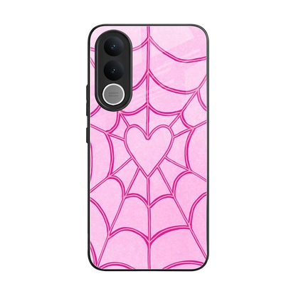 Jelly Bean back phone cover | glass case for vivo v70 fe